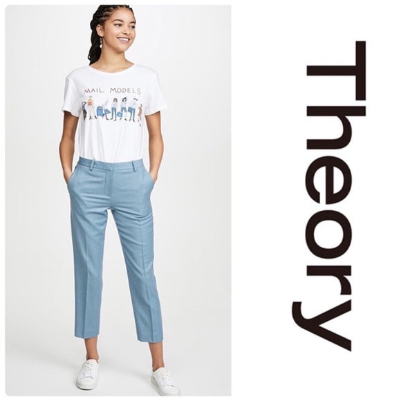 Theory Pants - NWOT Theory Flat Front Crop Tailored Trousers